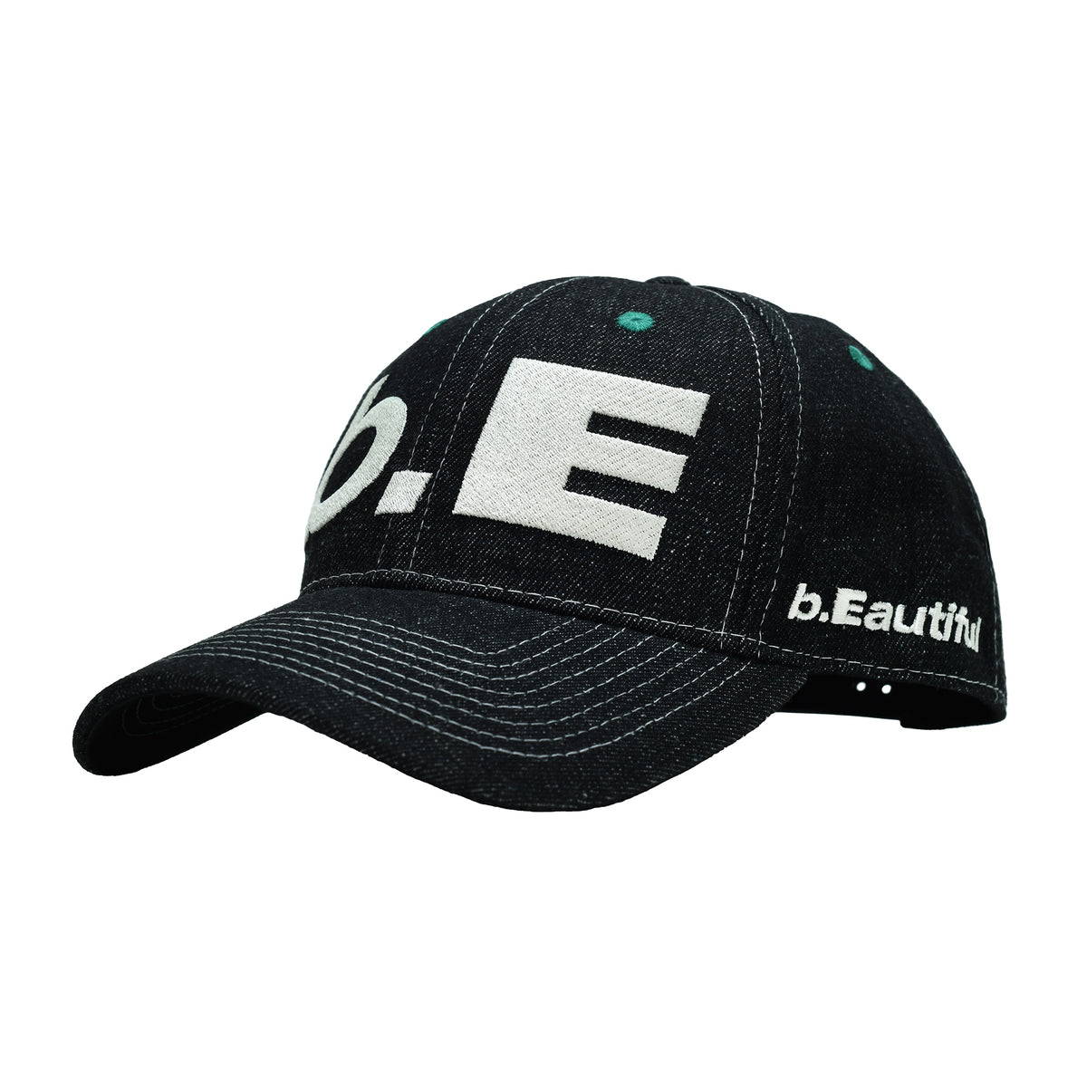 特別価格 b.Eautiful - b.E Hat (Black Denim/Off-White) – Homebody 帽子