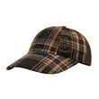 b.Eautiful - B-Turn Low Profile Hat (Brown Plaid)