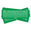 Otherworld - "Don't Talk To Me Until I've Had My" Bumper Sticker