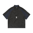 Metalwood Studio - Short Sleeve Paneled Wind Shirt