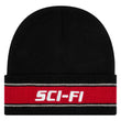 Sci-Fi Fantasy - Stripe Fold Logo Beanie