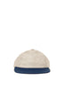 Lite Year - Wool Serge 6 Panel Cap (Heather Grey/Royal Blue)