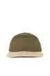 Lite Year - Two Tone Moleskin / Twill 6 Panel Cap (Olive/Sand)