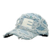b.Eautiful - b.E Hat (Light Diamond Denim/White)