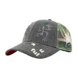 b.Eautiful - Biyu Trucker Hat (Washed Black/Army Camo)