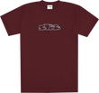 Sneeze - Logo T-Shirt (Burgundy)
