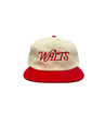 Walt's Bar - 5 Panel Hat (Bone/Red)