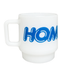 Homebody - Big Milk Glass Stacking Mug (White)