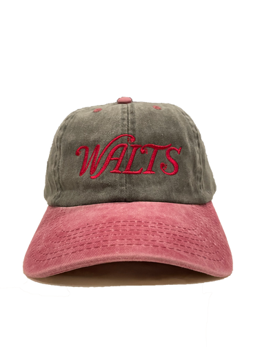 Walt's Bar - Dad Hat (Red)