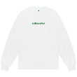 b.Eautiful - Logo L/S T-Shirt (White)