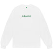b.Eautiful - Logo L/S T-Shirt (White)